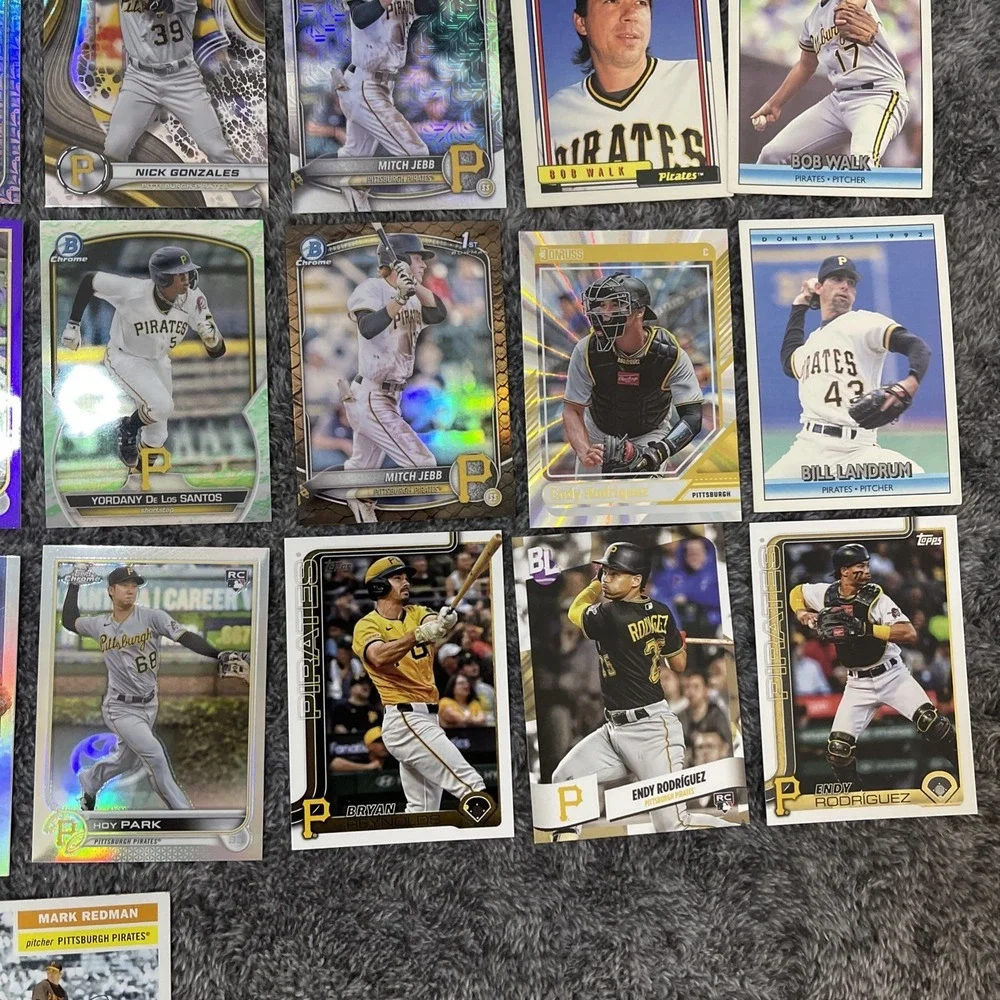 Pittsburgh Pirates‎ Baseball 29 Card Lot